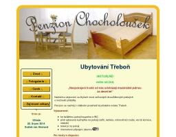 Penzion Chocholoušek ubytování Třeboň