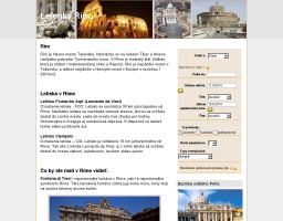 Letenky Rím – online