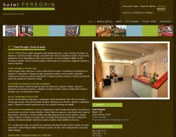 Hotel Peregrin ubytování český Krumlov