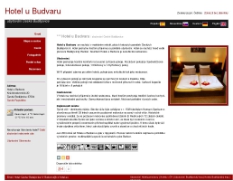 Hotel u Budvaru ubytování české Budějovice