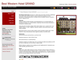 Best Western Hotel GRAND ubytování Uherské Hradiště