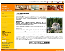 Hotel Lázeňský dům Mánes ubytování Karlovy Vary